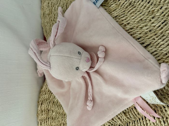 Babynat Doudou Lapin Lange Misty Rose - photo numéro 2