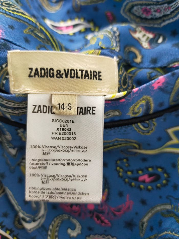 Bomber réversible Zadig & Voltaire – Taille 34 / XS femme - photo numéro 13