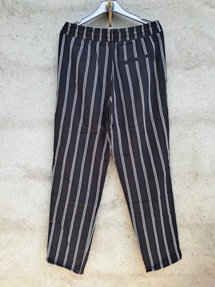 Pantalon fluide à rayures - photo numéro 2