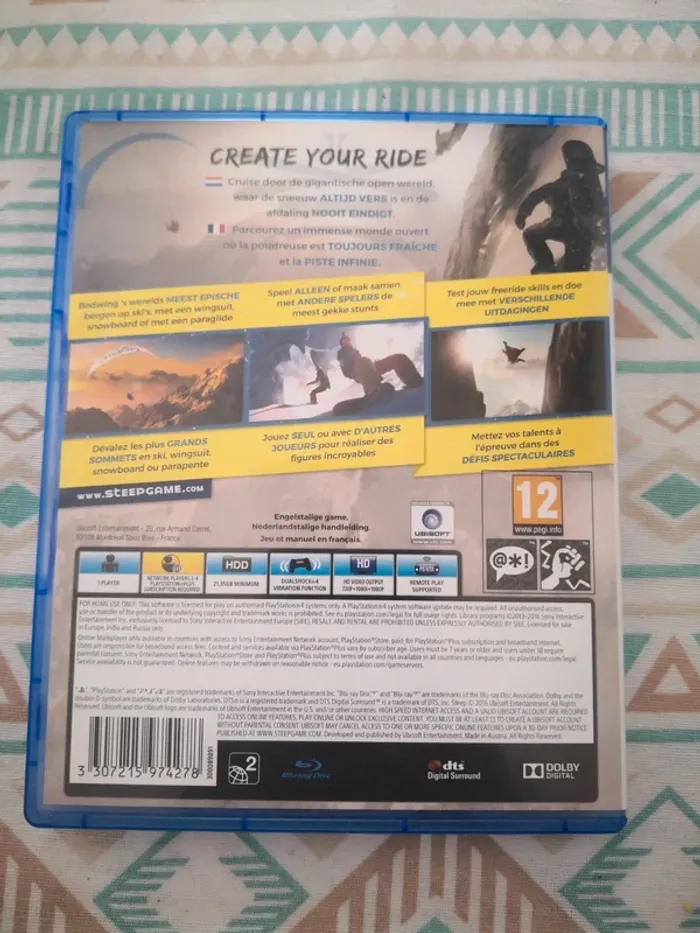 Jeu ps4 Steep - photo numéro 2