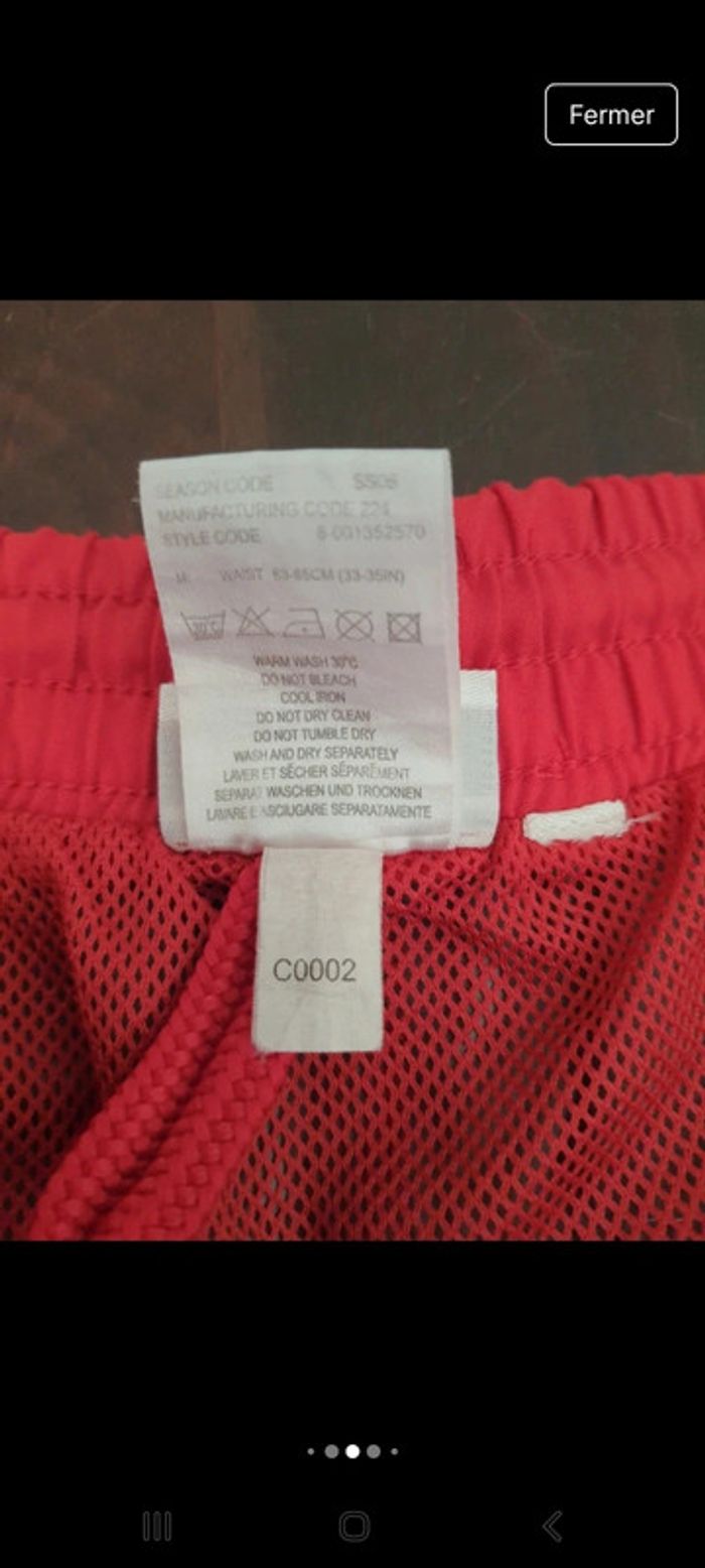 Short de bain Speedo rouge/gris taille fr 42/44 - photo numéro 8