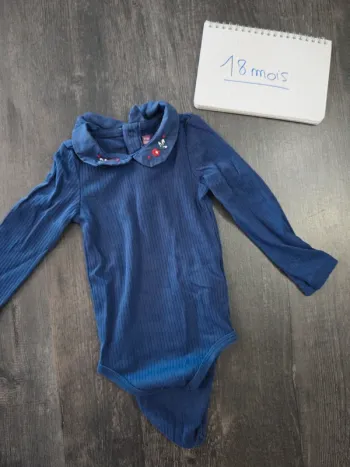 Bodie col claudine fleurs