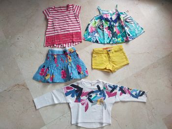 Lot été fille T.4A