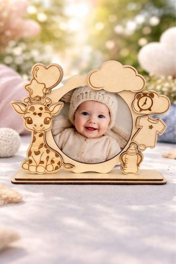 Cadre photo en bois souvenir 