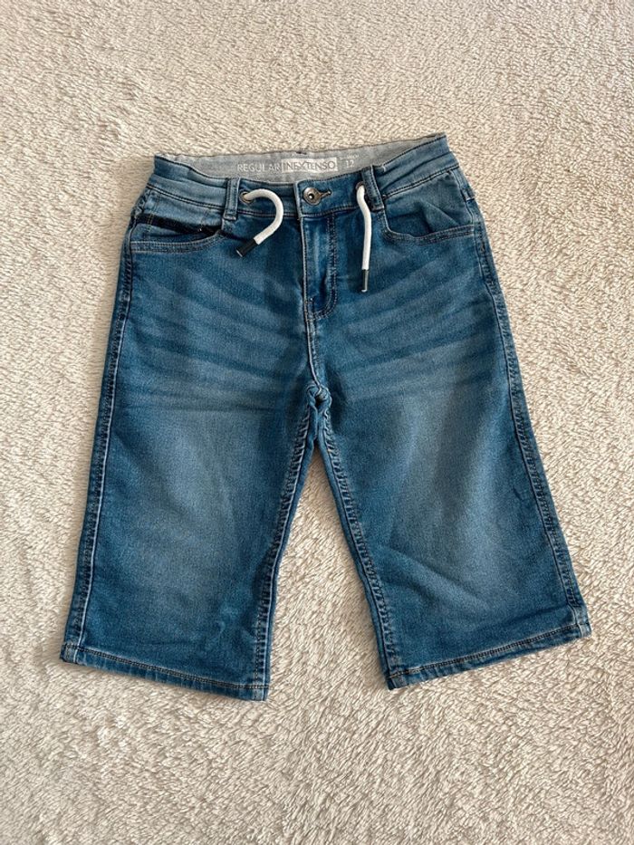 Short en jeans in extenso