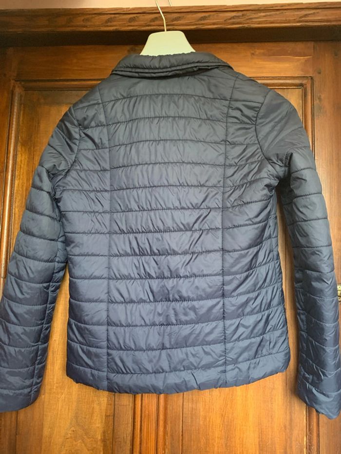 Doudoune bleue ikks - photo numéro 2