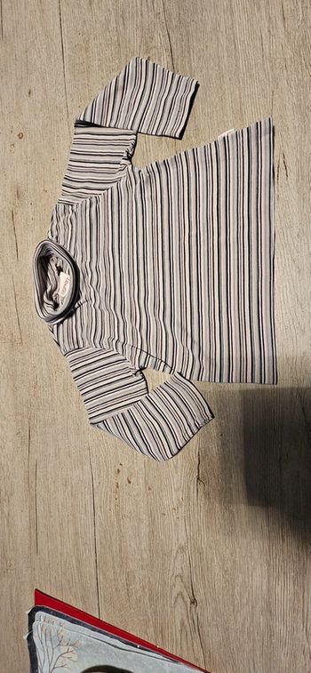 Sous pull manches longues, ligné, Esprit, taille 6/7 ans, bon état