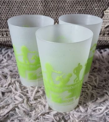 Lot 3 Verres en plastique 33cl (Sirtom)