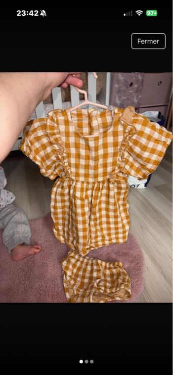 Robe et culotte bout’chou