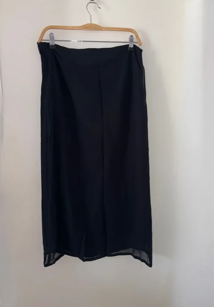 Jupe longue noir femme Agnès Flo taille 44 en très bon état - photo numéro 6