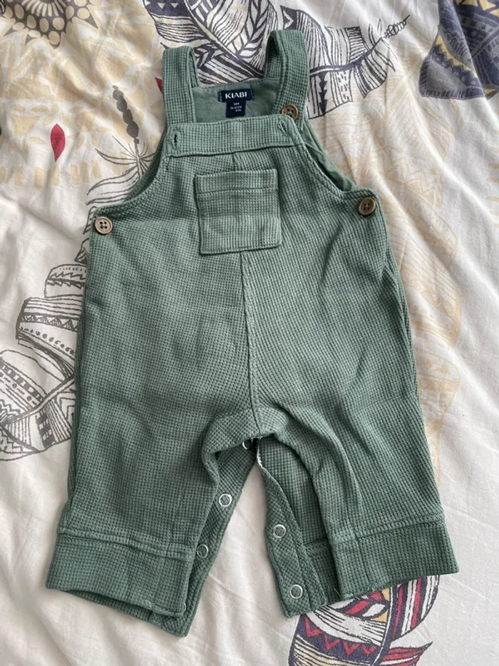 Salopette verte