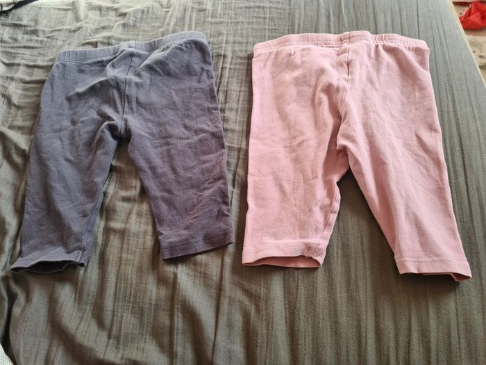 Lot de 2 leggings pantacourts - photo numéro 2