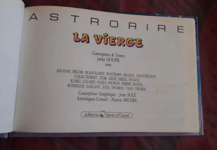 BD Astrorire. La vierge. - photo numéro 4