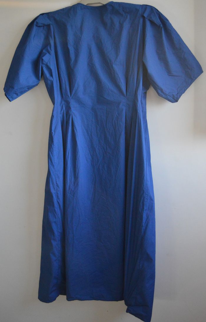 Robe longue bleu cobalt – Monoprix Femme – Taille 42 – Coupe fluide & élégante - photo numéro 3