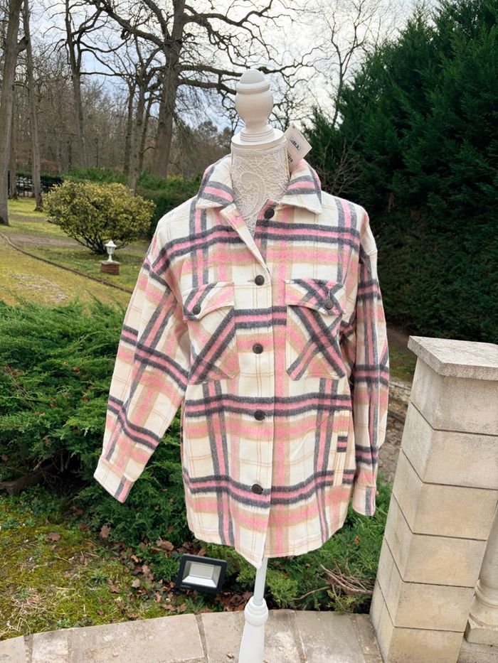 Veste à carreaux Zara neuve taille XS