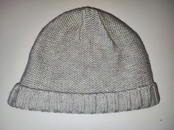 Bonnet laine gris
