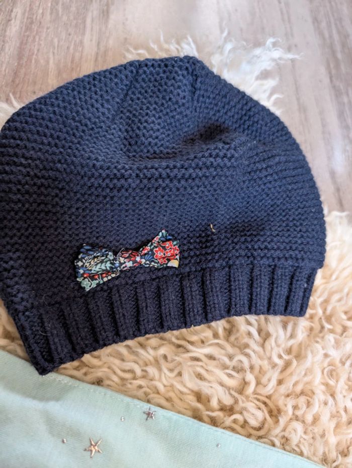 Lot bandeaux et bonnet bébé fille - photo numéro 2
