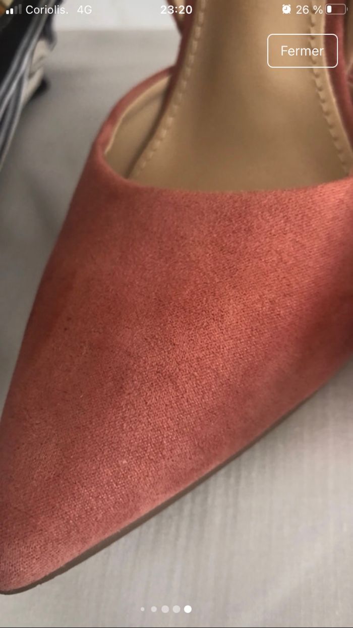 Escarpins rose/ talons aiguilles - photo numéro 6