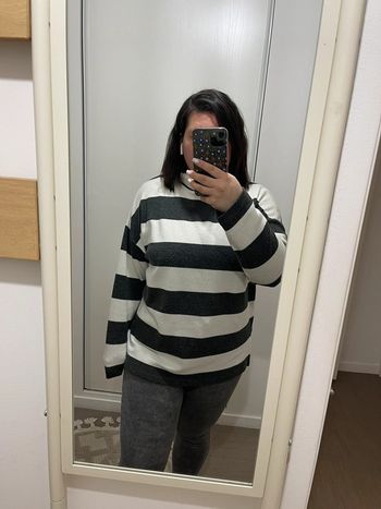 Pull long à bandes