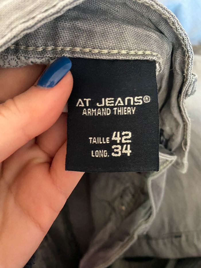Jean gris Regular fit Armand Thiery 42 - photo numéro 4