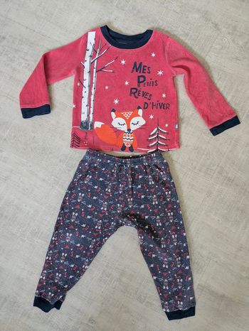 Pyjama renard petit Béguin
