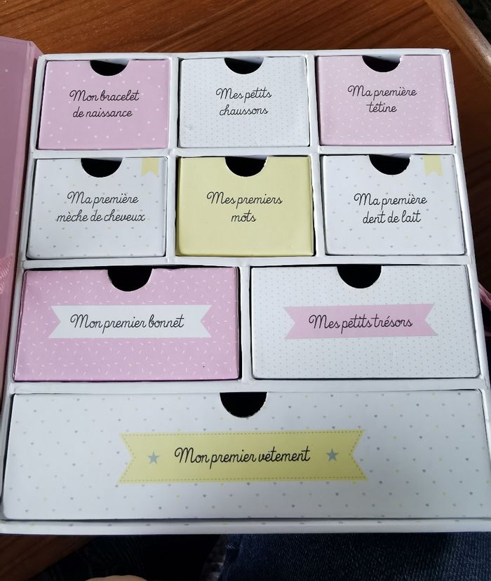Coffret cadeau naissance souvenirs naissance - photo numéro 6