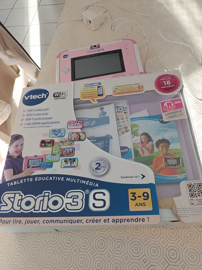 Storio 3 s vtech rose 3/9 ans - photo numéro 9