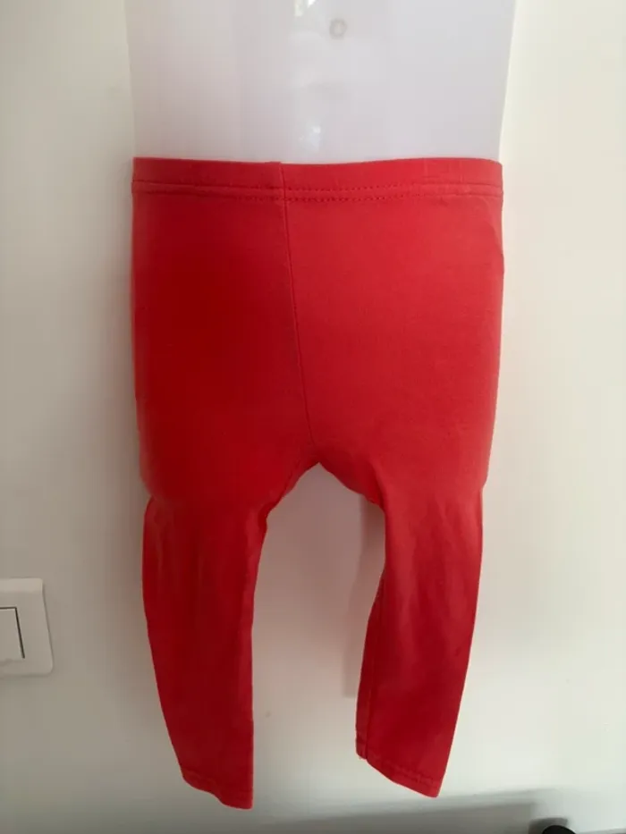 Legging Corail 18 Mois – Neuf