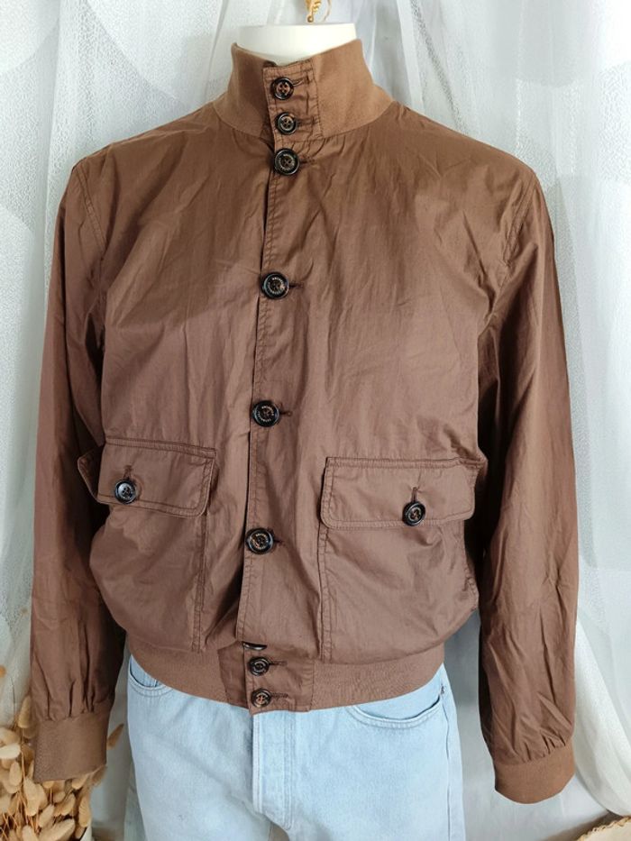 Brunello Cucinelli | Bombers fin marron | t. M - photo numéro 2