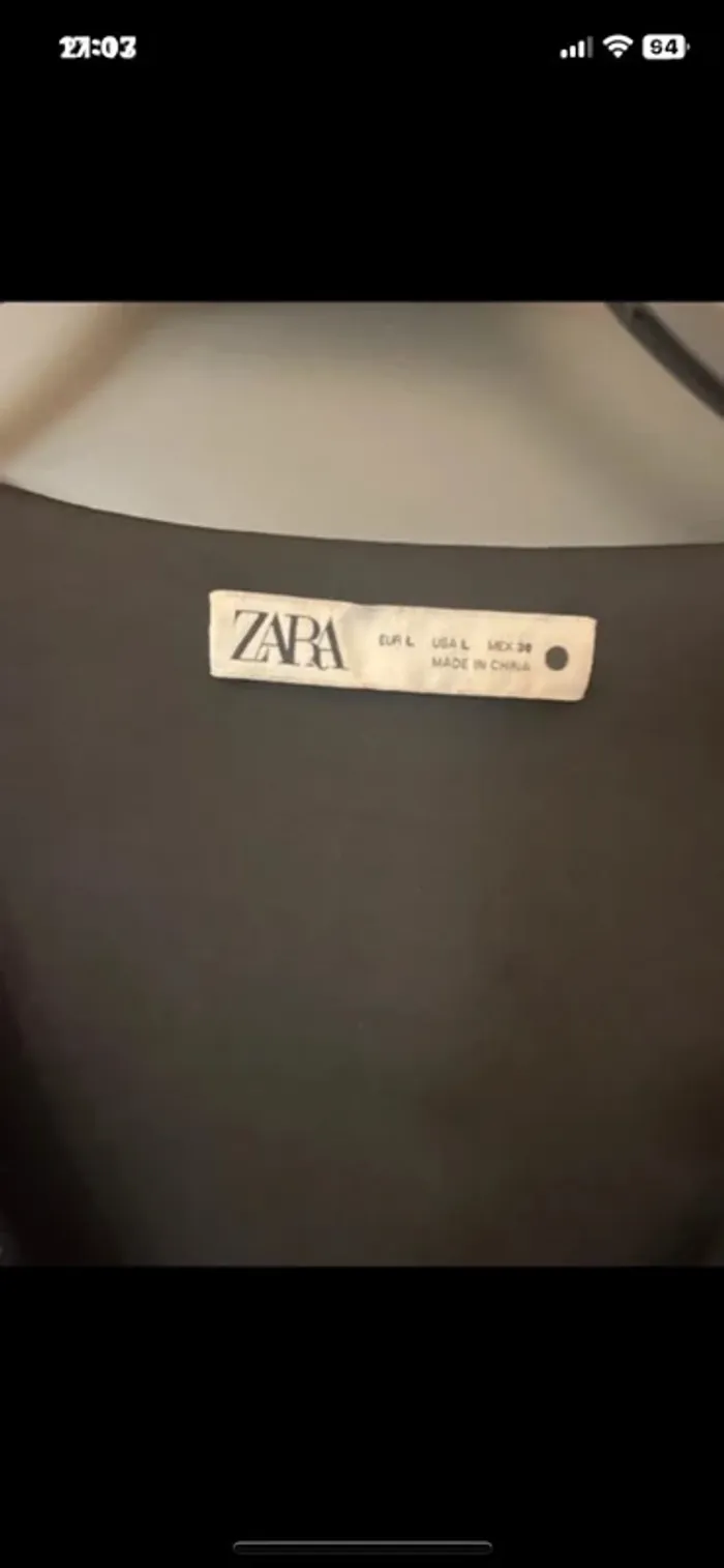 Magnifique robe à paillettes,Zara, taille L XL - photo numéro 7