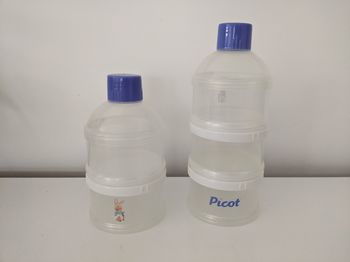 Boîtes doseuses de lait en poudre pour bébé