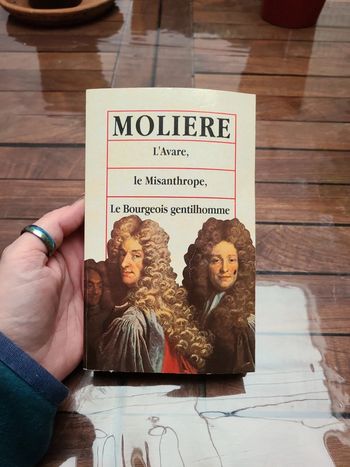 L'avare, le misanthrope, le bourgeois gentilhomme