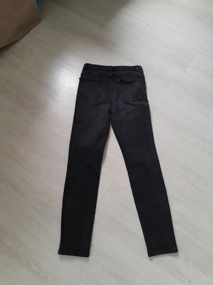 Jean slim taille haute galeries lafayette petit 38 - photo numéro 2