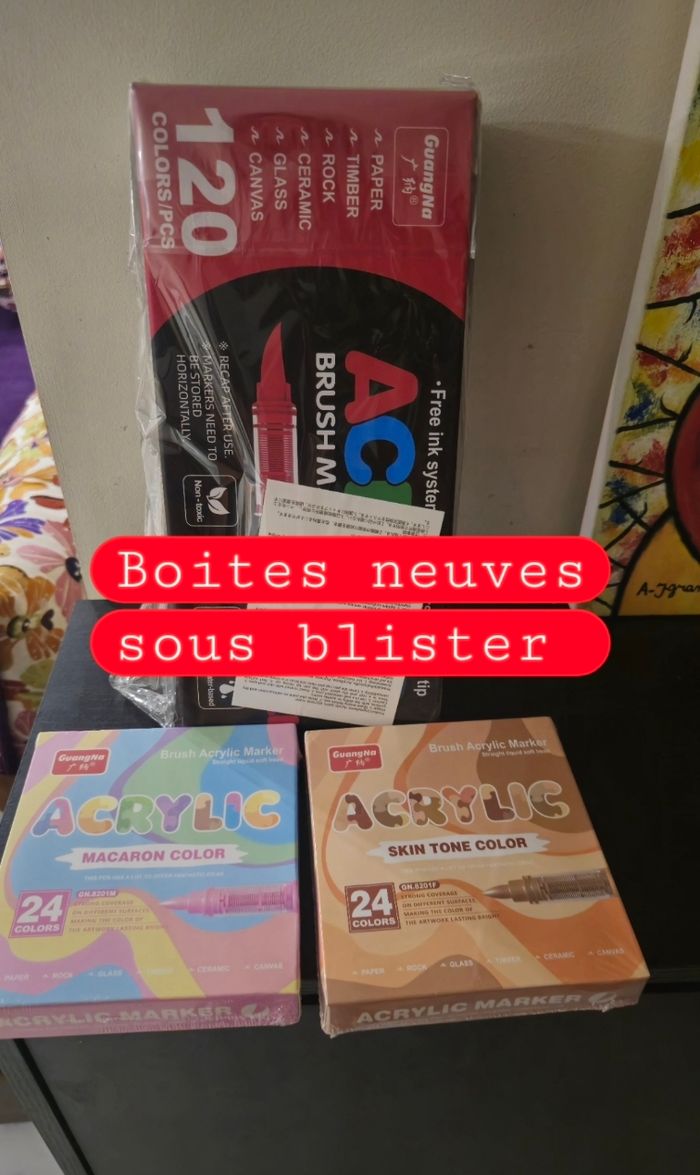 Lot Guangna pour coloriage mystère