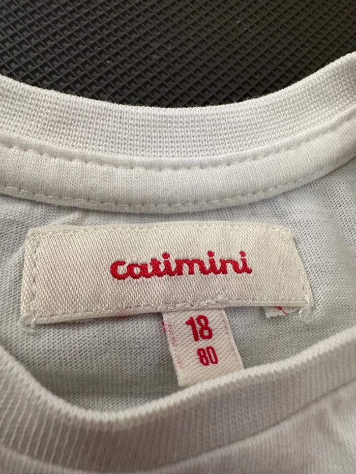 T-shirt bébé garçon 18 mois/80 ( marque catimini - photo numéro 3