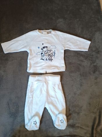 Pyjama 2 pièces 1 mois