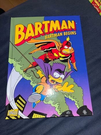 Bande dessinée les simpson bartman bartman begins