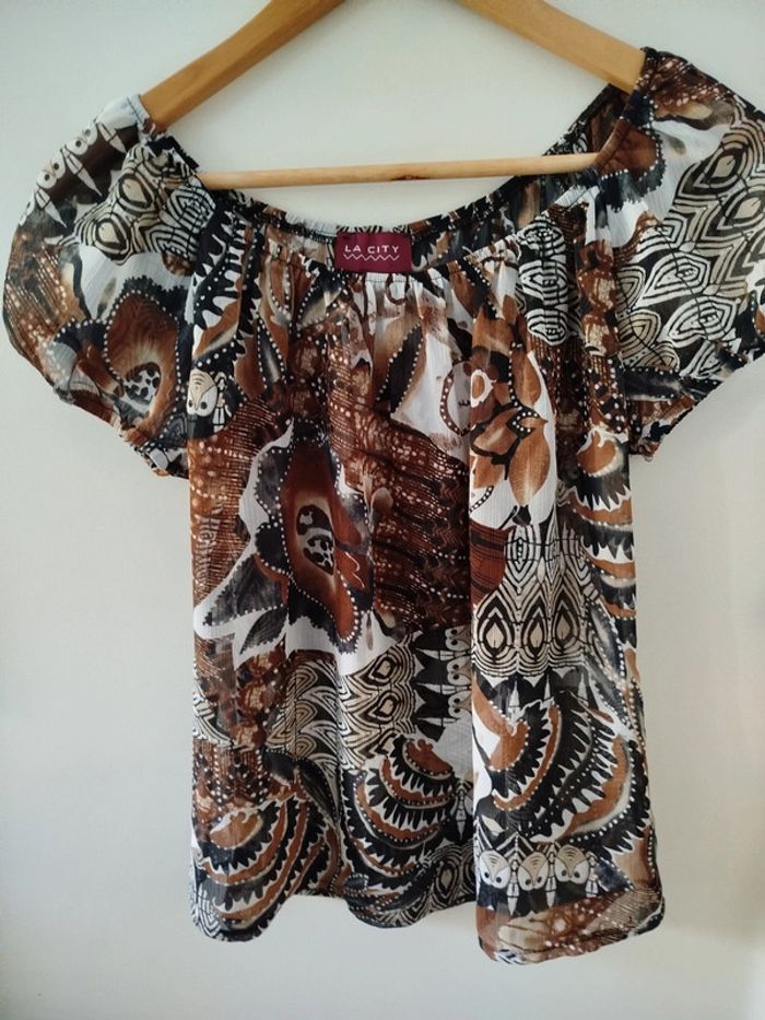 #blouse#imprimée - photo numéro 3