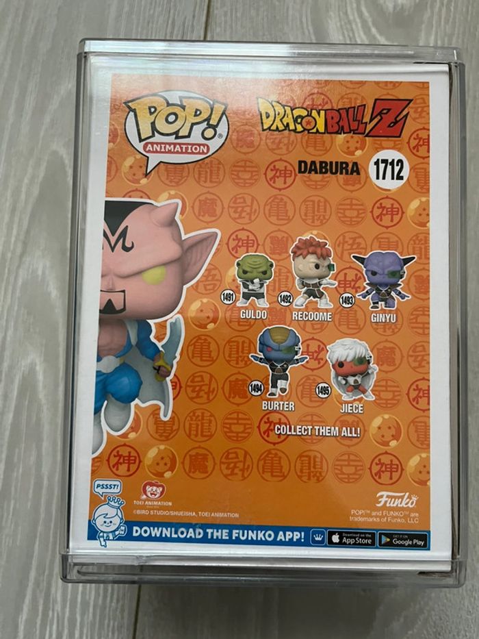 Pop DBZ Dabura 1712 Comic Con officiel avec Hardstack - photo numéro 3