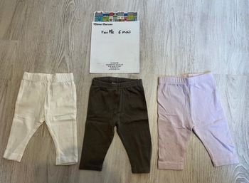 Leggings fille 6 mois