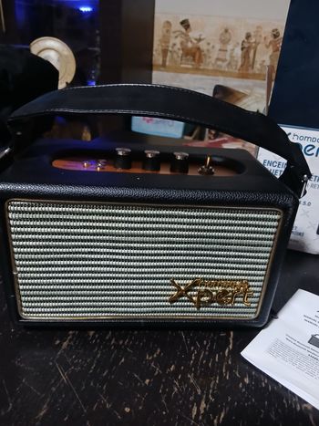 Enceinte Bluetooth retro vintage