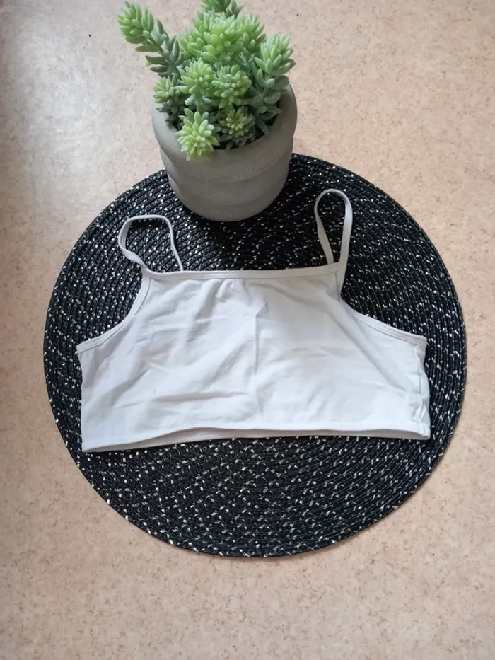 Brassière fille blanche In Extenso – 14 ans