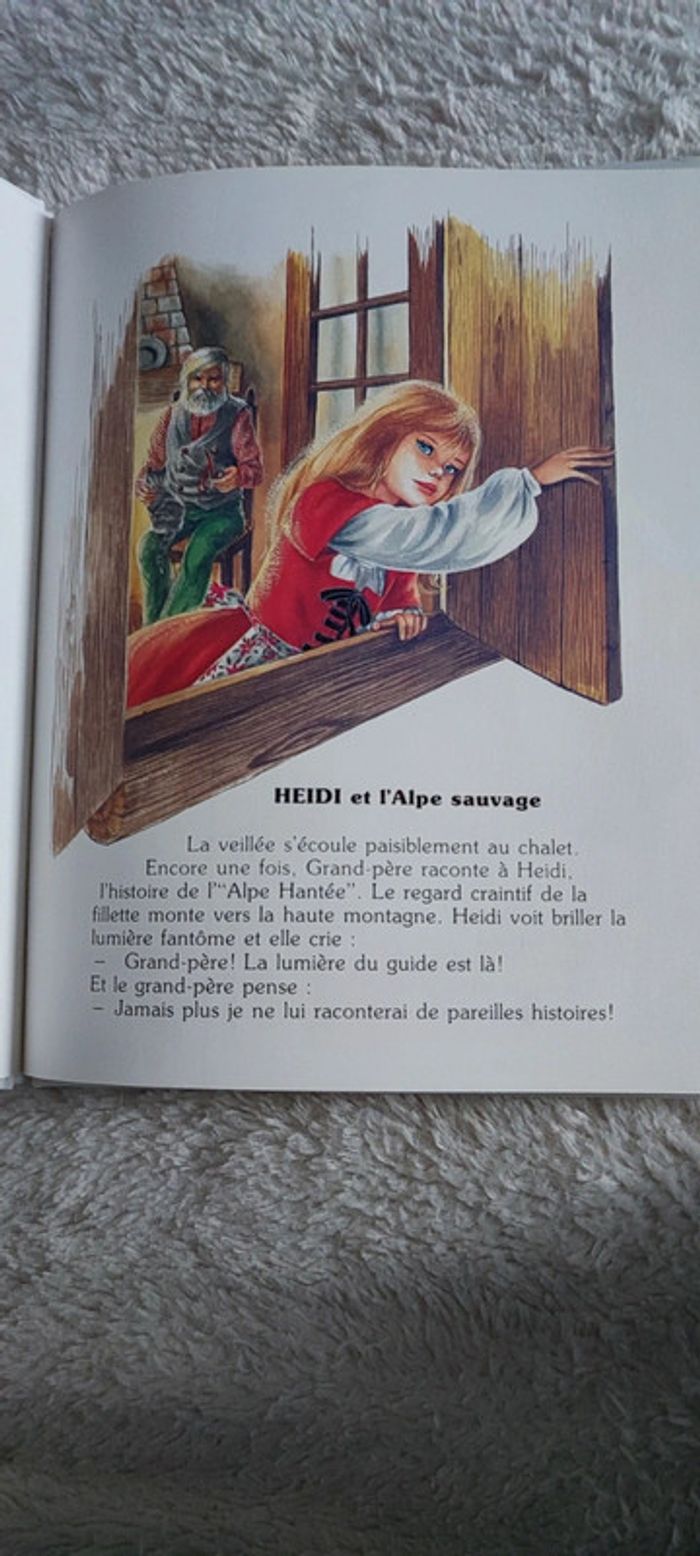 Livre Heidi et l'Alpe sauvage - photo numéro 3