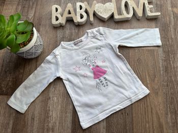 - Haut ML Grain de blé (F) - 6 mois - Très bon état