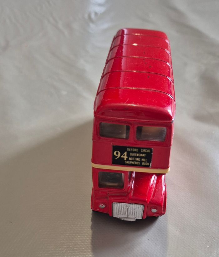 welly miniature rouge n°9930 bus anglais 2 etages - photo numéro 3