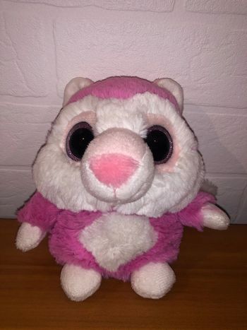 Peluche suricate rose