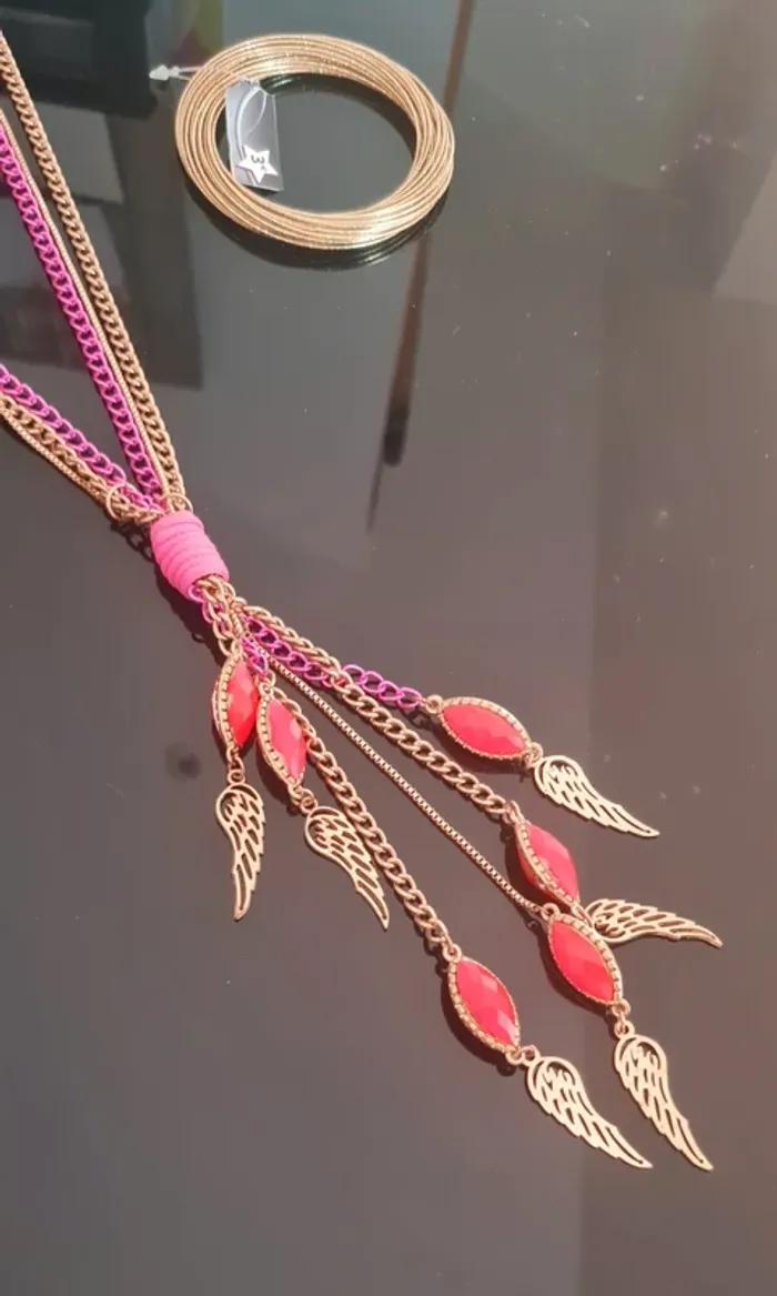 Collier + Bracelets neufs - photo numéro 2