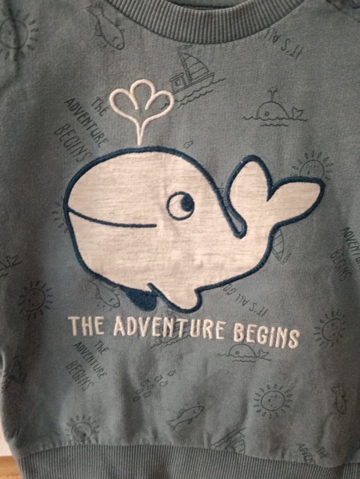 Pulls baby club baleine - photo numéro 2