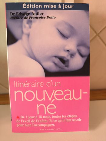 livre Itinéraire D'un Nouveau-Né - Antier Edwige en tres bon etat ref EC