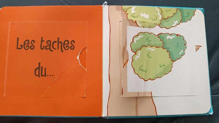 Livre à volets Trouve les animaux la jungle - photo numéro 6